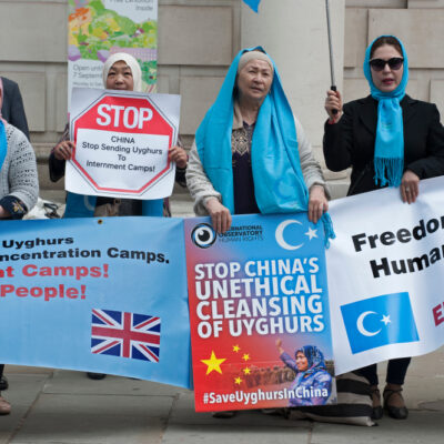 Uighur Muslim Protests