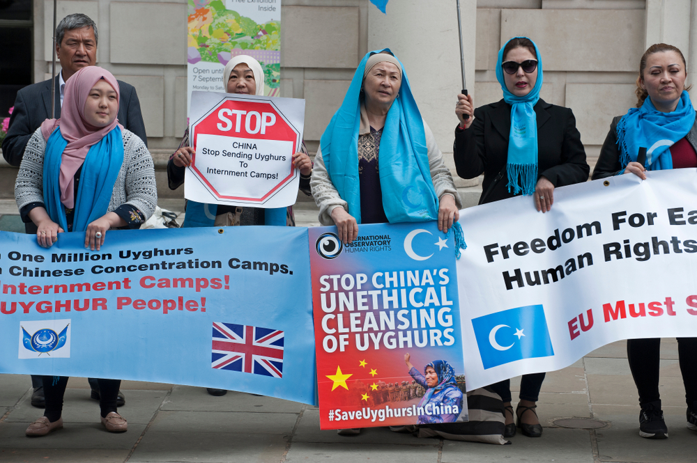 Uighur Muslim Protests