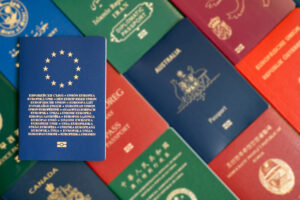 Why do passports come in shades of only four colours?