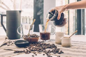How is coffee decaffeinated?